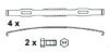 VOLVO 20568712 Brake Pad Set, disc brake